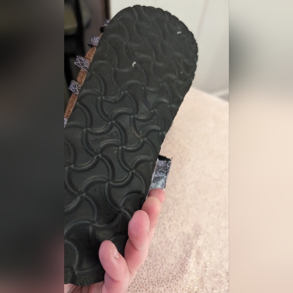 Women's Betula By Birkenstock size 7 Gray Slip-On Sandals - Picture 9 of 11